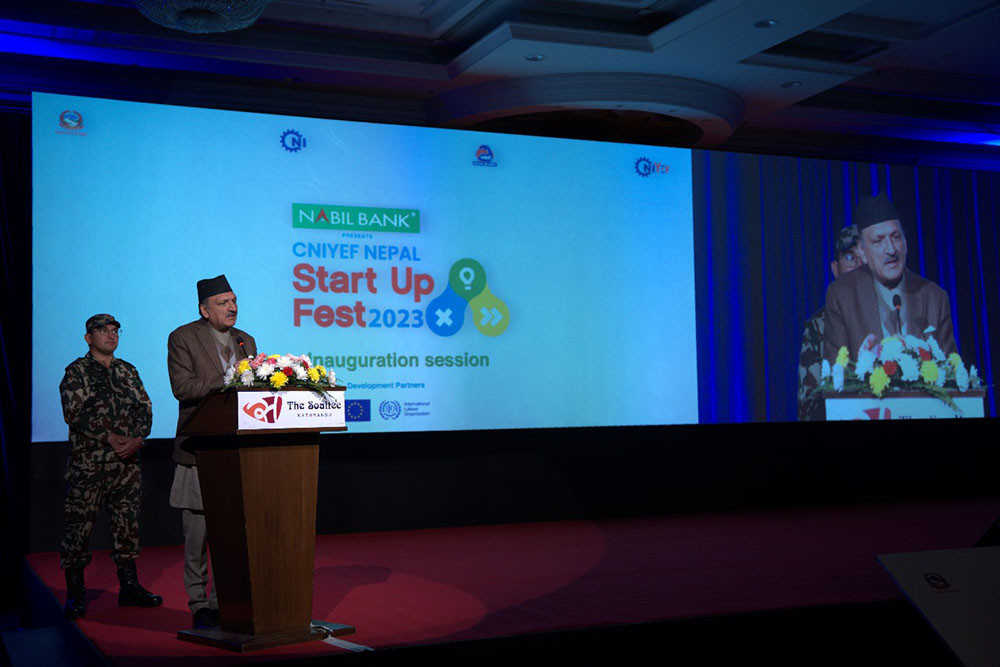 Finance Minister Mahat inaugurates 'Startup Fest 2023'